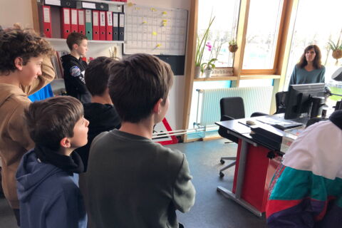 6. Klasse: Besuch im Phönix