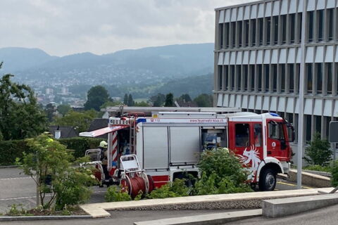 Feuerwehrübung an unserer Schule