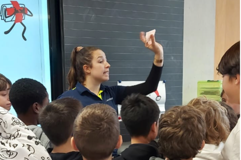 Erste-Hilfe-Kurs in der 6. Klasse